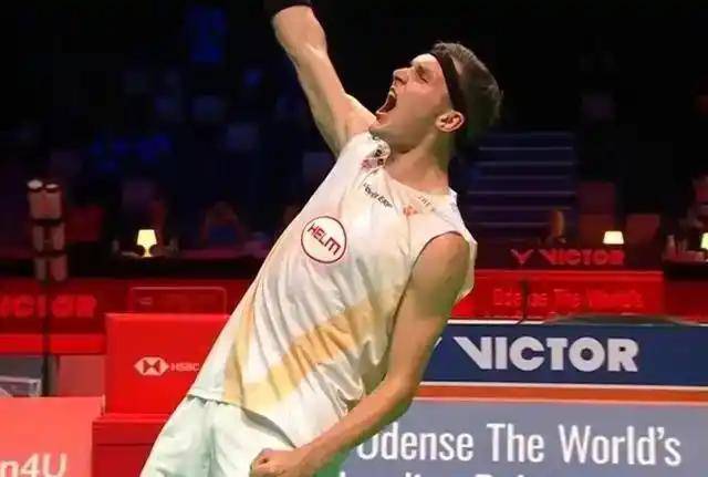 日本羽毛球队绝地反击中国羽毛球队，安赛龙关键制胜